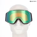 Síszemüveg UVEX Gravity FM oxid matt green/mirror opal/orange/clear 6