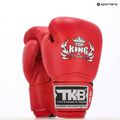 Top King Muay Thai Super kék boxkesztyűk 3