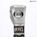 Boxkesztyű Cleto Reyes Lace Up Sparring silver 3