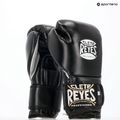 Boxkesztyű Cleto Reyes Velcro Sparring black/silver 3