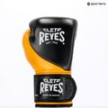 Boxkesztyű Cleto Reyes High Precision Training Leather black/yellow 3