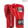 Boxkesztyű Cleto Reyes Lace Up Sparring red 3
