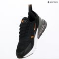 Gyerekcipő Nike Air Max 270 black/laser orange/metallic copper 11