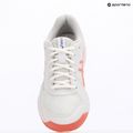 Női padelcipők ASICS Gel-Dedicate 8 Padel W white/guava 9