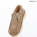 Férfi cipők BIRKENSTOCK Pasadena Suede Leather Regular taupe 10