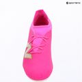 Gyerek focicipő New Balance Furon Team V8 FG pink heat/sea salt/gold metallic 9