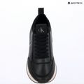 Női cipők Calvin Klein HW0HW03118 Retro Runner Sock PANL Leather Neo black/crystal grey 9