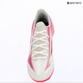 Gyerek focicipő Mizuno Alfa III Select Jr FG white/fuchsia purple 10