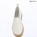 Női spárgatalpú cipők Calvin Klein HW0HW02931 Oblique Canvas Off White 9