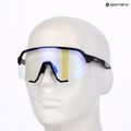 Napszemüveg 100% S3 LE gloss black/purple flash mirror photochromic 8