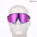 Napszemüveg 100% S3 satin storm metallic/purple mirror 8