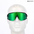 Napszemüveg UVEX Sequenze black matt/mirror green 7