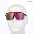Napszemüveg UVEX Ramp burgundy matt/mirror rose 7