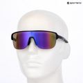 Napszemüveg Alpina Frame 2.0 Q-Lite black gloss/purple mirror 7