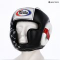 Box fejvédő Fairtex Super Sparring black/white 6