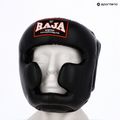 RAJA BOXING Semi bőr fekete bokszsisak 5