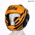 Fairtex mikroszálas fejvédő bokszsisak arany 7