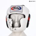 Box fejvédő Fairtex Super Sparring white/black 6