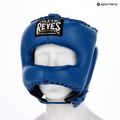 Cleto Reyes hegyes arcú nylon bárkás kék boxsisak 3