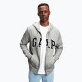 Férfi pulóver GAP XLS FT Arch FZ HD b10 grey heather