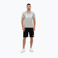 Férfi póló GAP Logo Original Tee grey heather 2