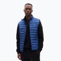 Férfi GAP V-Frch Logo Puffer kék színű ujjatlan