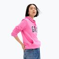 Női pulóver GAP V-Gap Heritage PO HD standout pink
