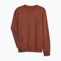 Férfi pulóver GAP Logo Crewneck burnt russet 3