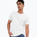 Férfi póló GAP Micro Logo Crew Neck Tee white global