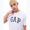 Férfi póló GAP SS Archive Logo T optic white 3