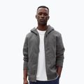 Férfi pulóver GAP Fullzip Logo Hoodie heather grey