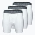 Under Armour Perf Cotton 6" férfi boxeralsó 3 pár fehér/fekete