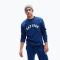 Férfi pulóver GAP 1969 Logo Crewneck pangea blue