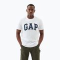 Férfi póló GAP Soft Basic Logo white global