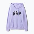 Női pulóver GAP Heritage French Logo Hoodie fresh lavender 4