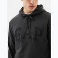Férfi pulóver GAP Heritage French Terry Logo moonless night 4