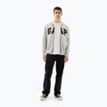 Férfi pulóver GAP Heritage French Terry Fullzip Logo light heather grey 2