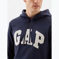 Férfi pulóver GAP Heritage French Terry Logo blue navy 4