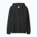 Férfi pulóver GAP Heritage French Terry Logo charcoal heather 5