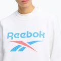 Női Reebok Identity Big Logo Fleece Crew fehér/korall/kék melegítőfelső 4