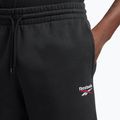Férfi Reebok Identity Small Logo Fleece edzőnadrág fekete/fehér/vektor piros 4