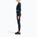 Női hosszú ujjú edzőruha Reebok RBK Lab Seamless Crop fekete 2