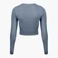 Női hosszú ujjú edzőruha Reebok RBK Lab Seamless Crop upgrade kék 2