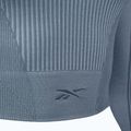 Női hosszú ujjú edzőruha Reebok RBK Lab Seamless Crop upgrade kék 3