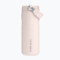Termosz palack Stanley IceFlow Flip Straw 2.0 rose quartz