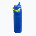 Termosz palack Stanley IceFlow Flip Straw 2.0 cobalt chartreuse 2