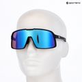 Napszemüveg GOG Kari matt black/reflex white/blue 5
