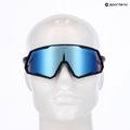 Napszemüveg GOG Tove matt black/reflex white/blue 5