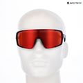 Napszemüveg Alpina Lumin black matte/red mirror 7