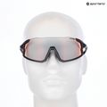 Tifosi Stash Clarion Fototec matt páncélmetál/klarion piros fotokróm napszemüveg 5